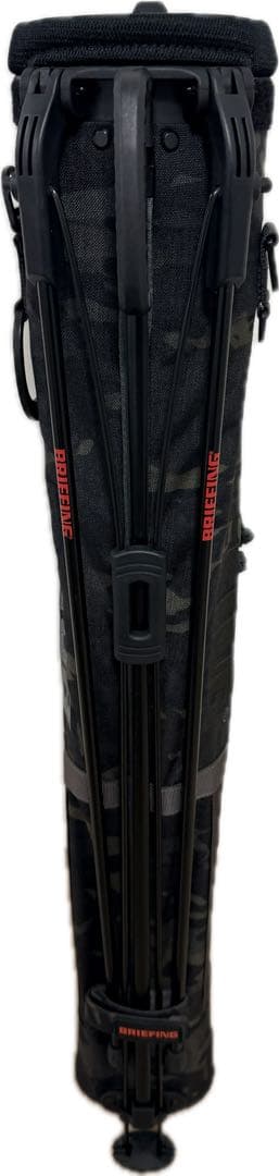 「美品」BRIEFING ブリーフィング　セルフスタンドバッグキャリーマルチカモ