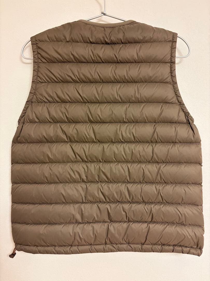 DANTON ダウンベスト　モカ　ブラウン 34