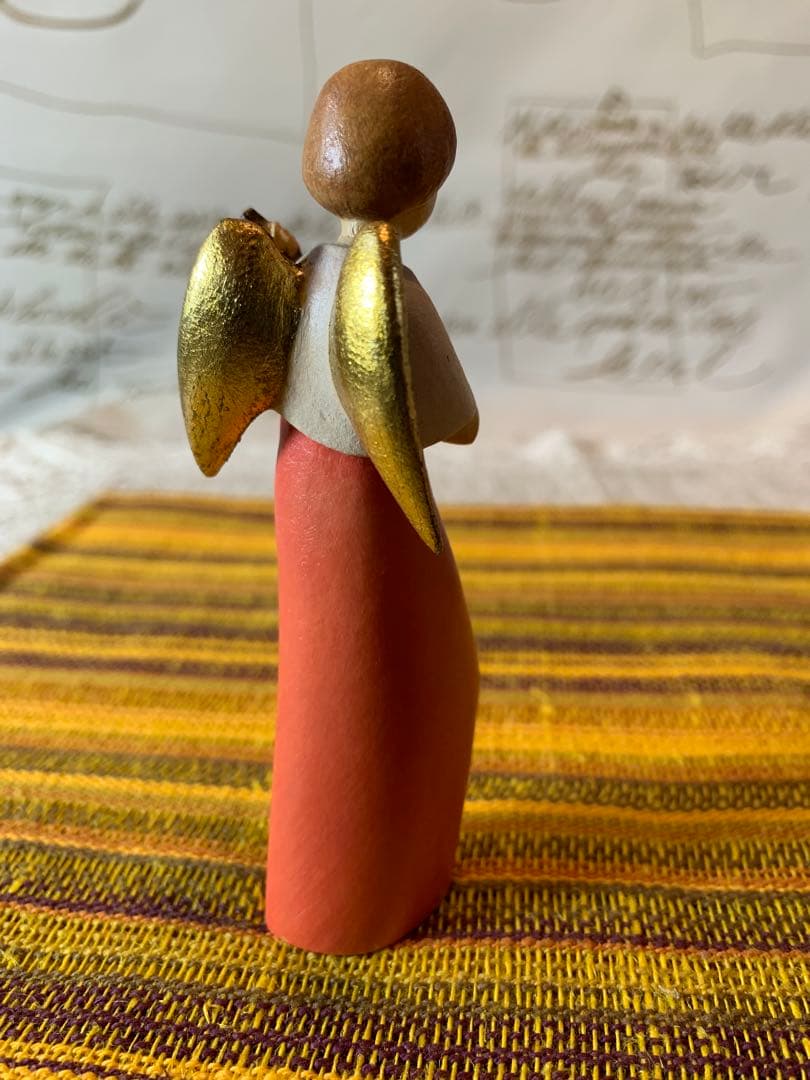 DOLFl人形　アンリ人形　珍しい姿の女の子の天使の人形！フォルムが素敵です！