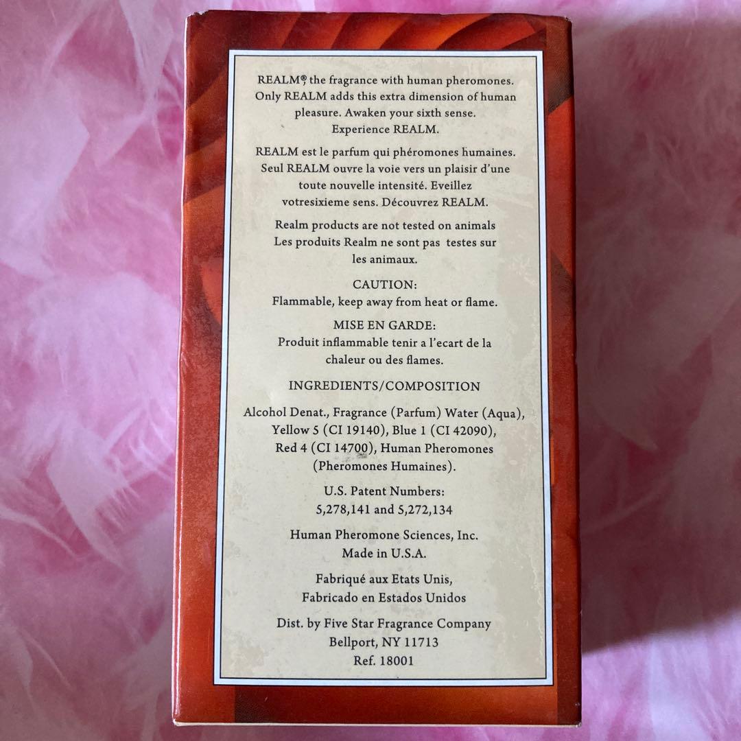 REALM WOMEN 香水 50ml ヒューマンフェロモン　Booooh