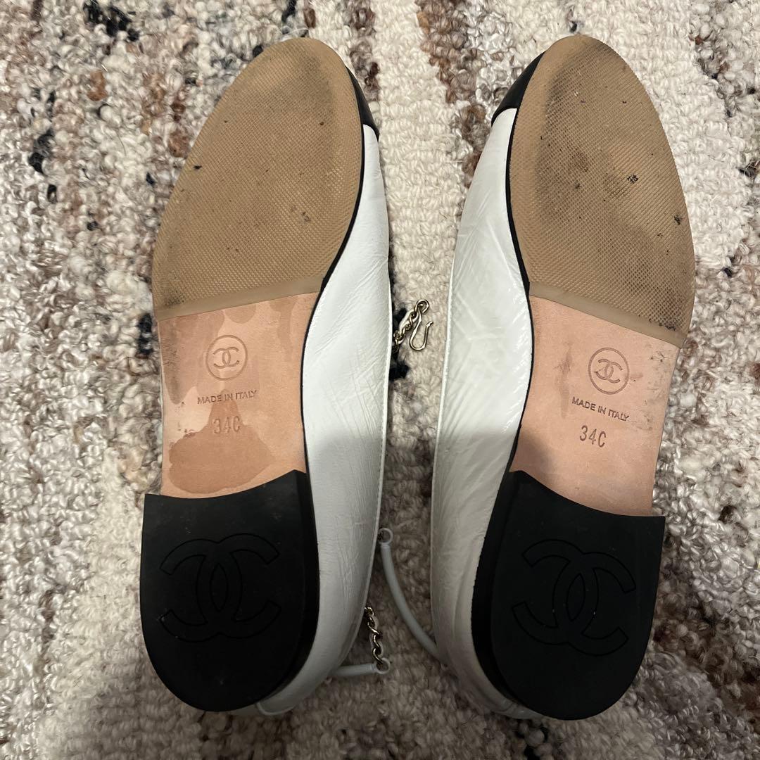 CHANEL シャネル カメリア バレリーナ 34