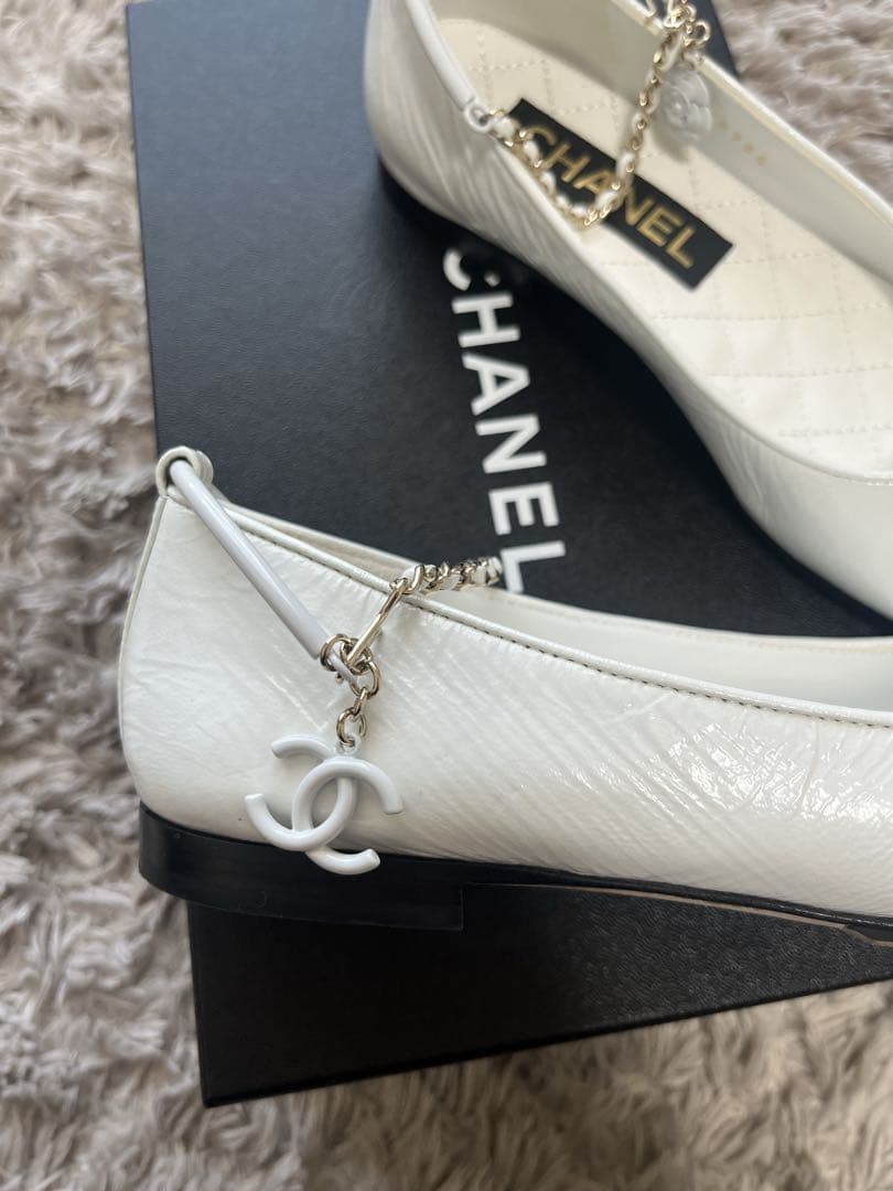 CHANEL シャネル カメリア バレリーナ 34