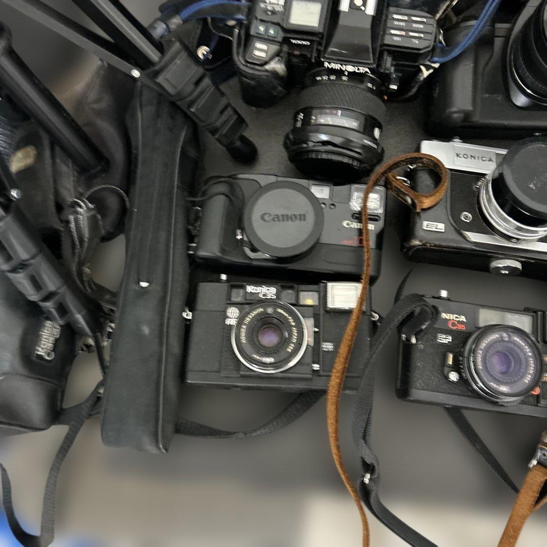 デジタルカメラ　フイルムカメラ　まとめ売り　キャノン　オリンパスその他