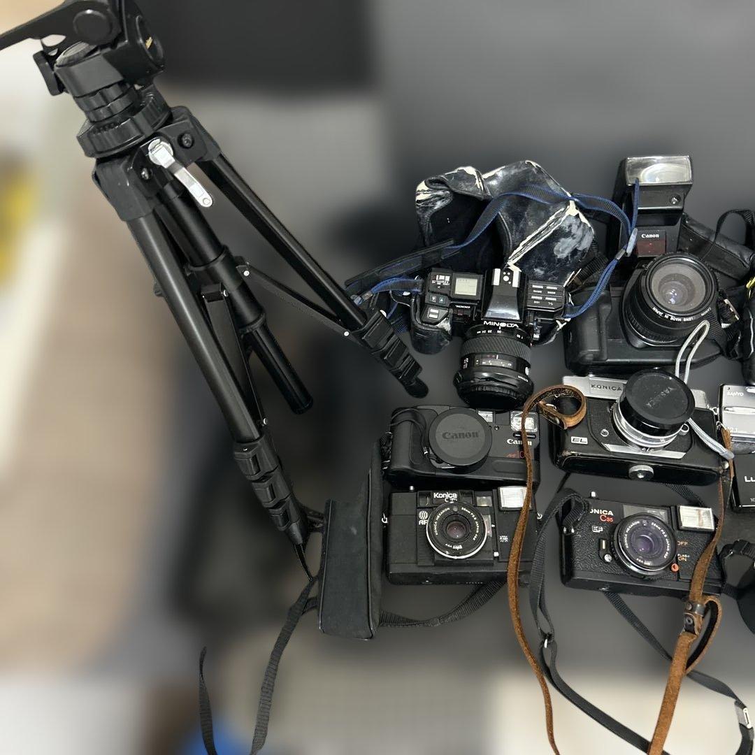 デジタルカメラ　フイルムカメラ　まとめ売り　キャノン　オリンパスその他