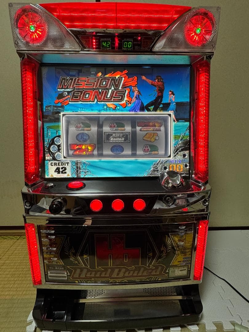 旦*那様 ハードボイルド グリフォンの幻影 不要機 パチスロ実機 ※下パネ