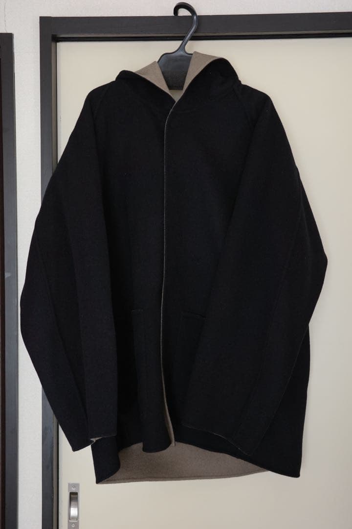 ジャケット・アウター ssstein Reversible Hooded Half Coat