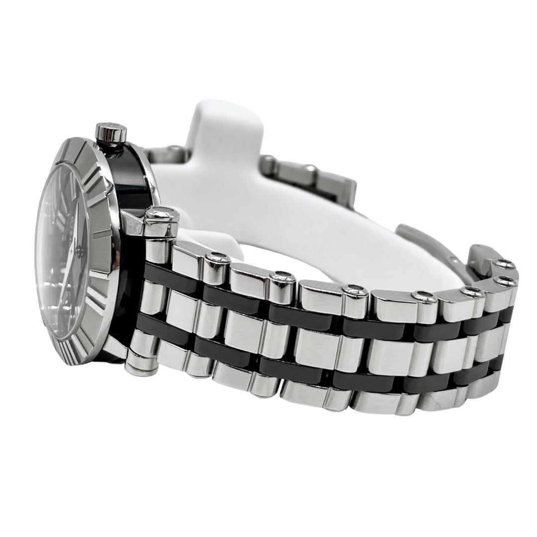 【点検済】ティファニー　アトラス　SS×セラミック　レディース　クオーツ