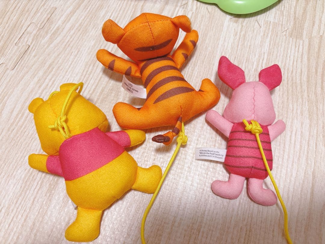 【美品】プーメリー くまのプーさん 6WAYジム おもちゃ付き