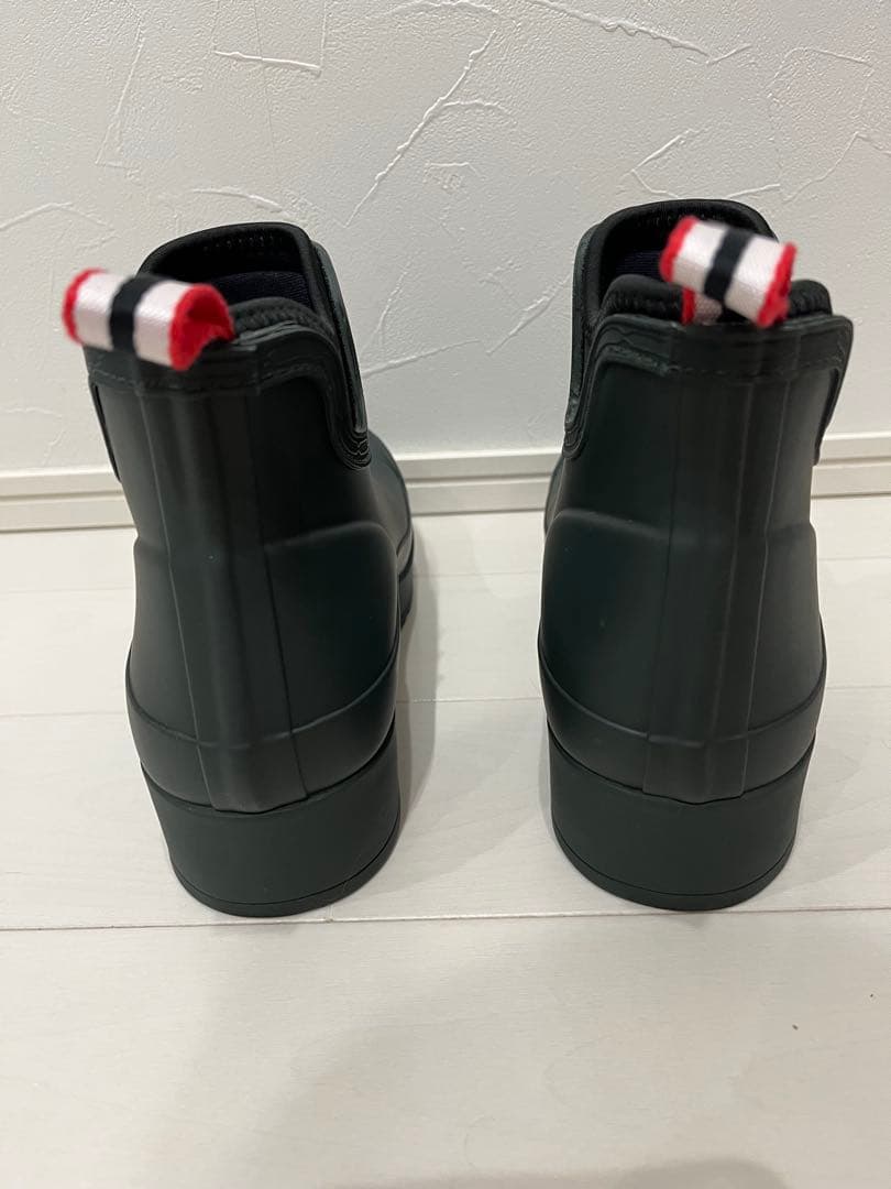 値引き不可　HUNTER MENS PLAY CHELSEA レインブーツ25