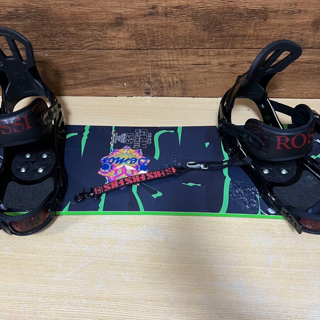 美品　イグニオ　ロシニョール 初心者オススメ　メンズスノーボード4点　メンテ済み