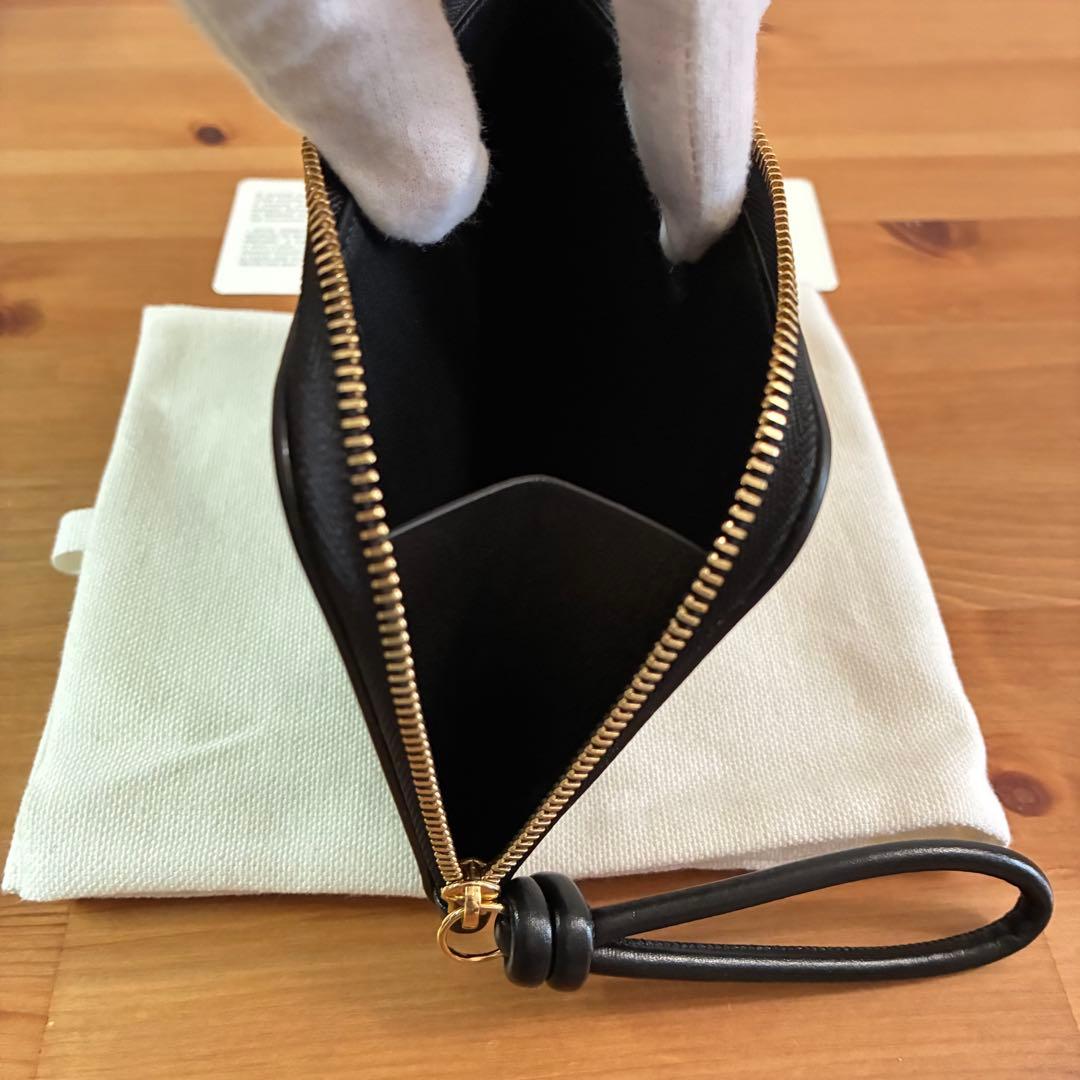 JIL SANDER ジルサンダー　ブラックレザーケース