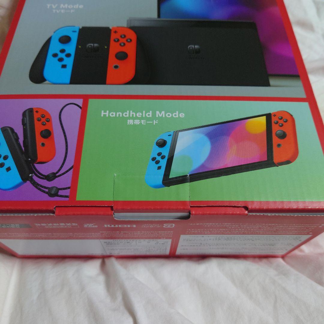 ニンテンドースイッチ有機ELモデル　ネオンブルー/ネオンレッド