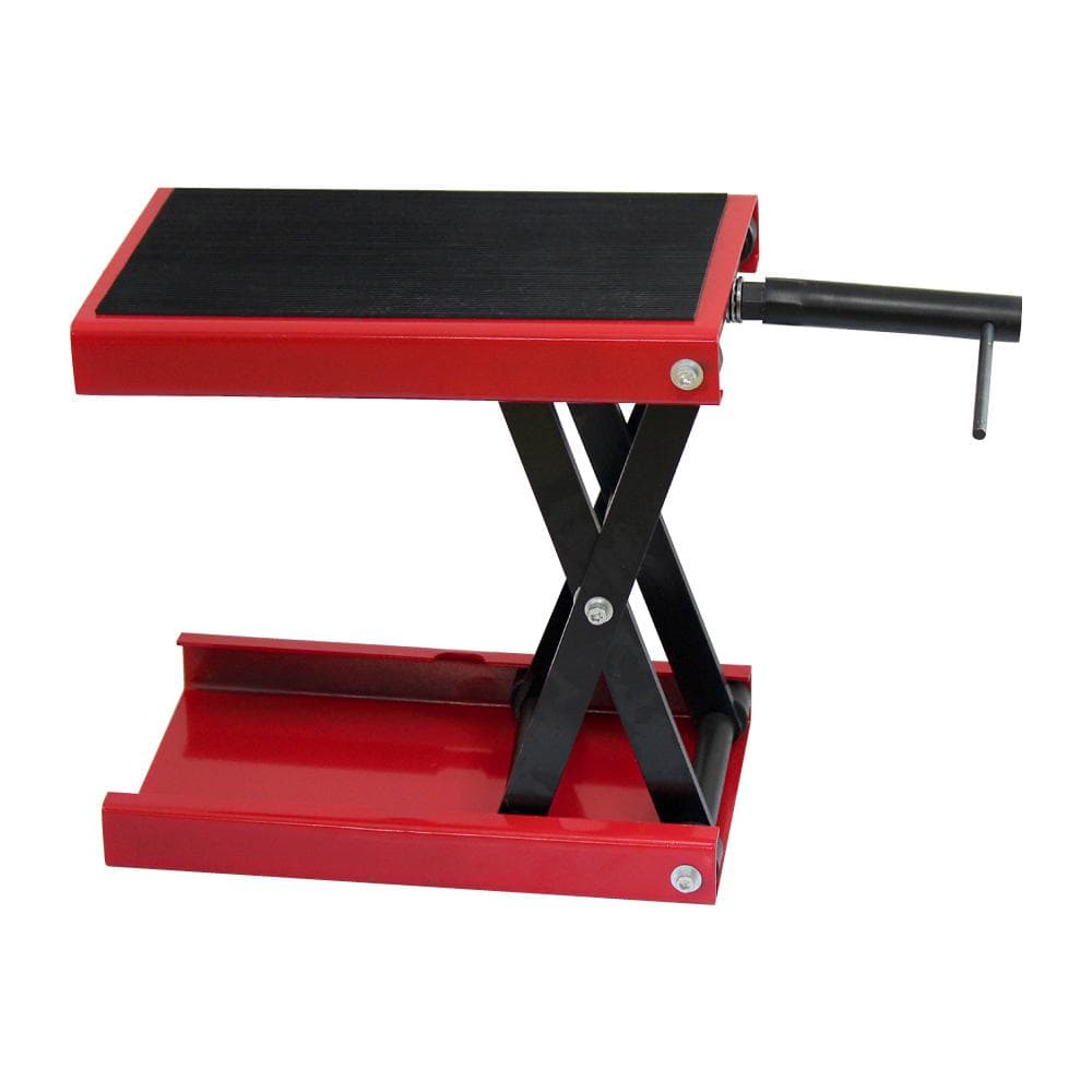 オートバイ用 メンテナンスリフト TYPE4 スタンド バイクジャッキ レッド