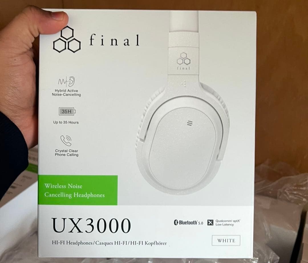 final UX3000 ワイヤレスヘッドホン　× 4個