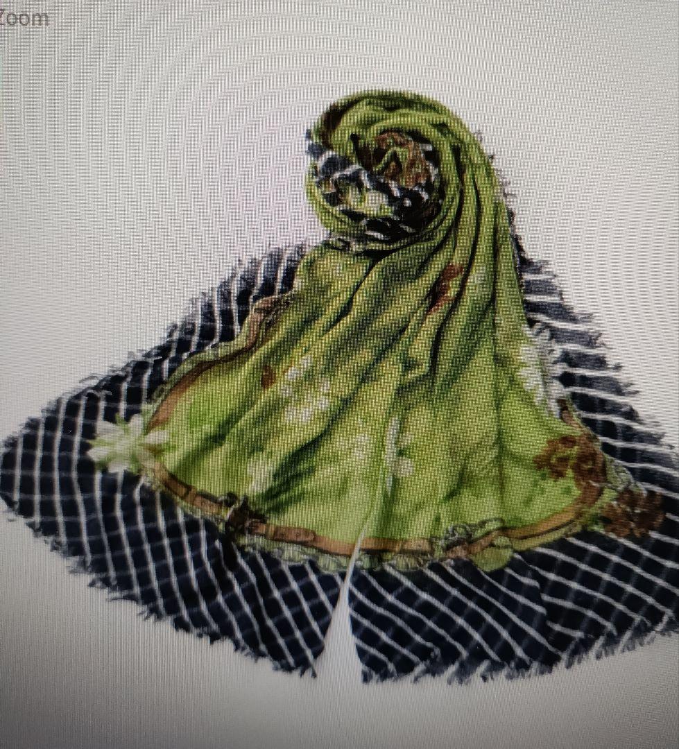 新品 アルバスカシミヤ１００％ ふんわりエアリーストールのストール