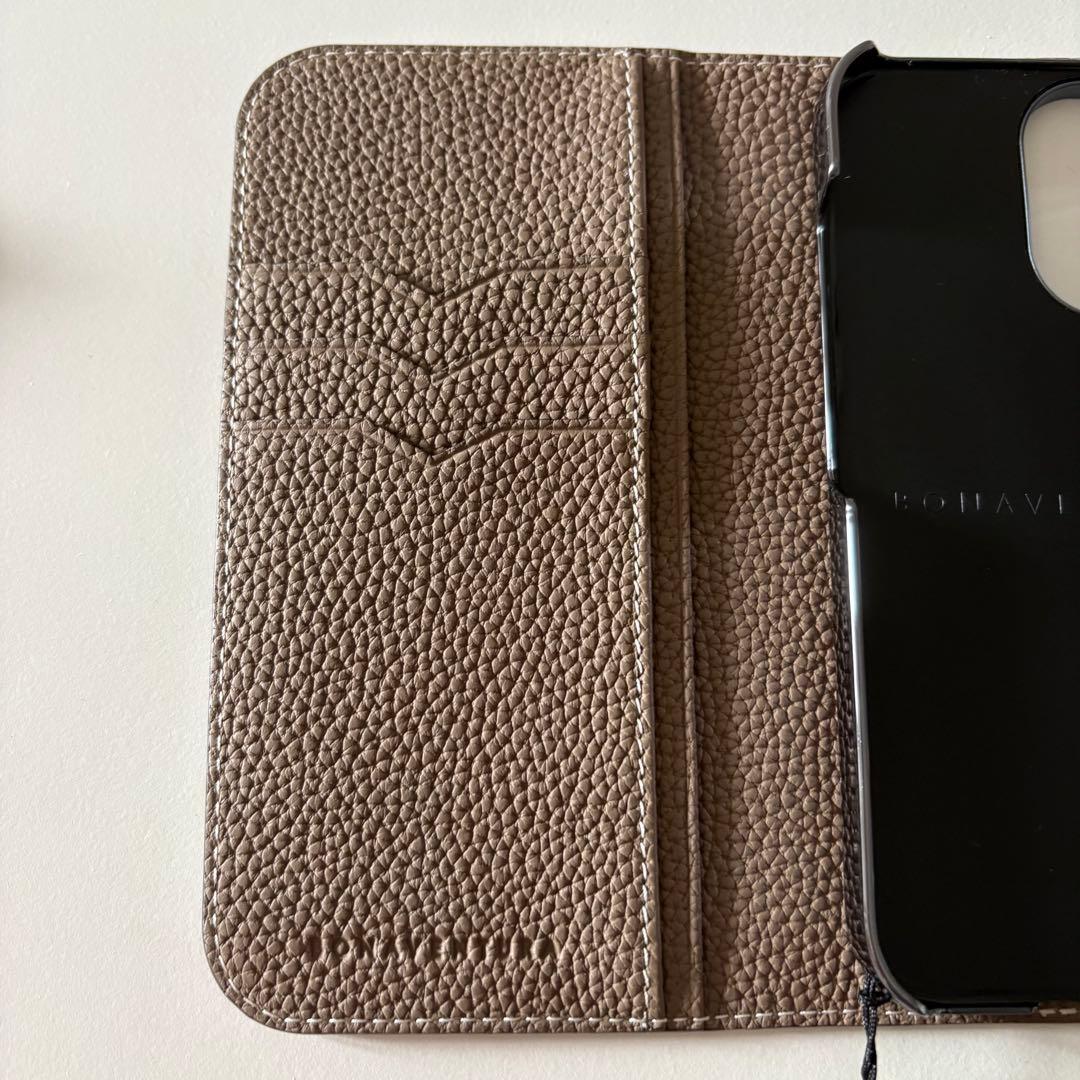 P*u様 ⭐︎超美品⭐︎BONAVENTURA 手帳型ケース ストラップつき♡