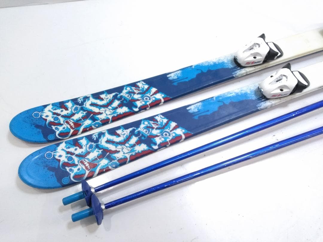 ジュニアスキー5点セット K2 136cm ブーツ ゲン 25cm ◇