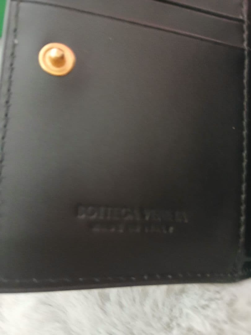 Bottega Veneta 二つ折り財布 ブラック