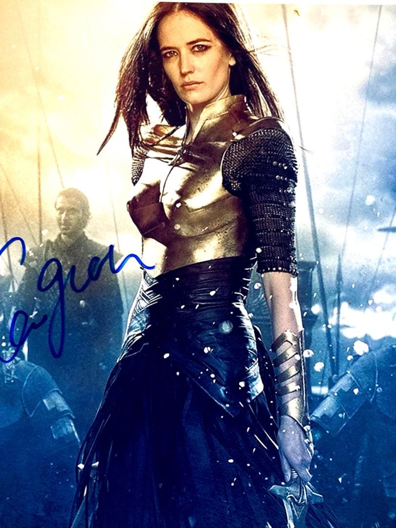 セール中…エヴァ・グリーン直筆サイン入り超 大型写真