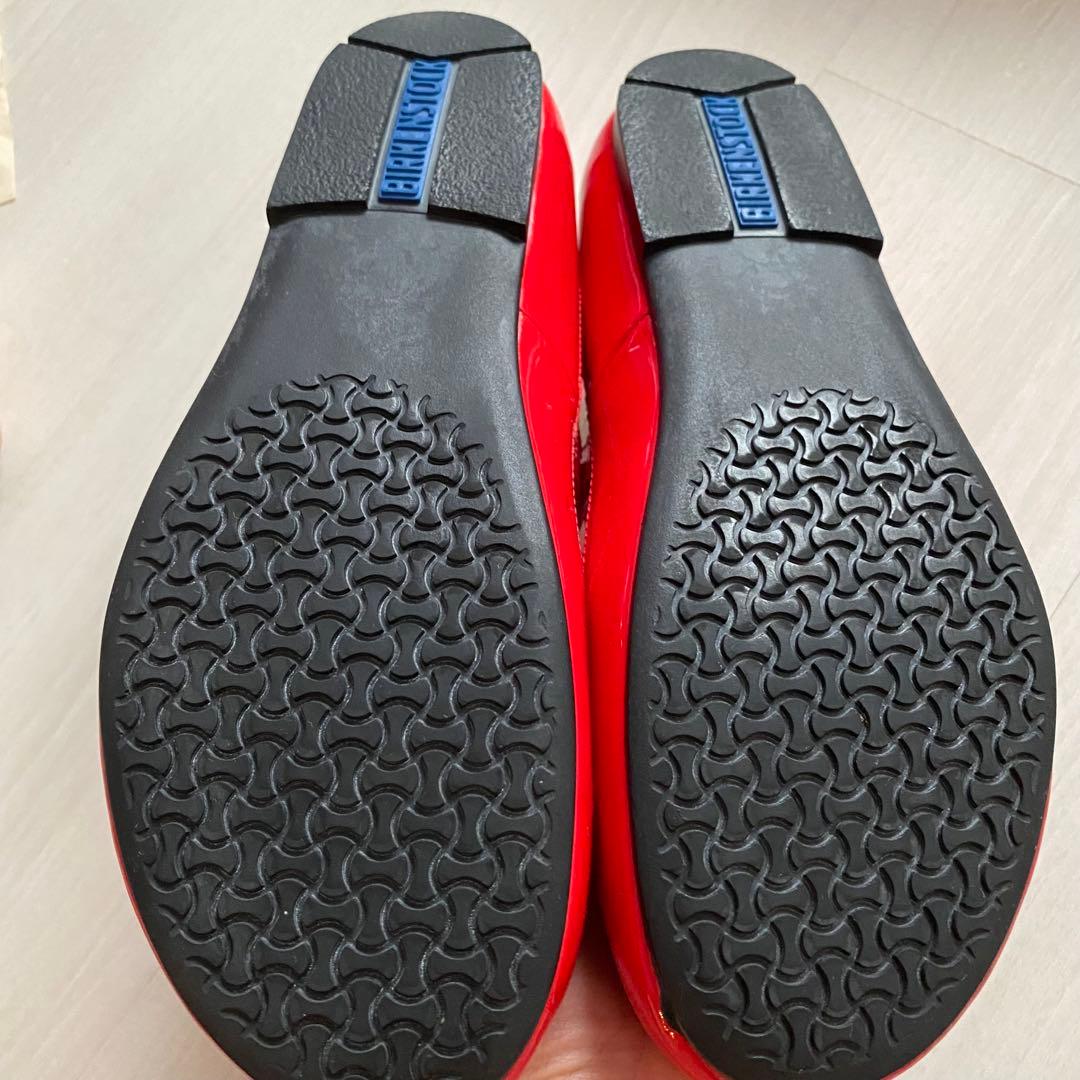 BIRKENSTOCKリズモア エナメル パンプス