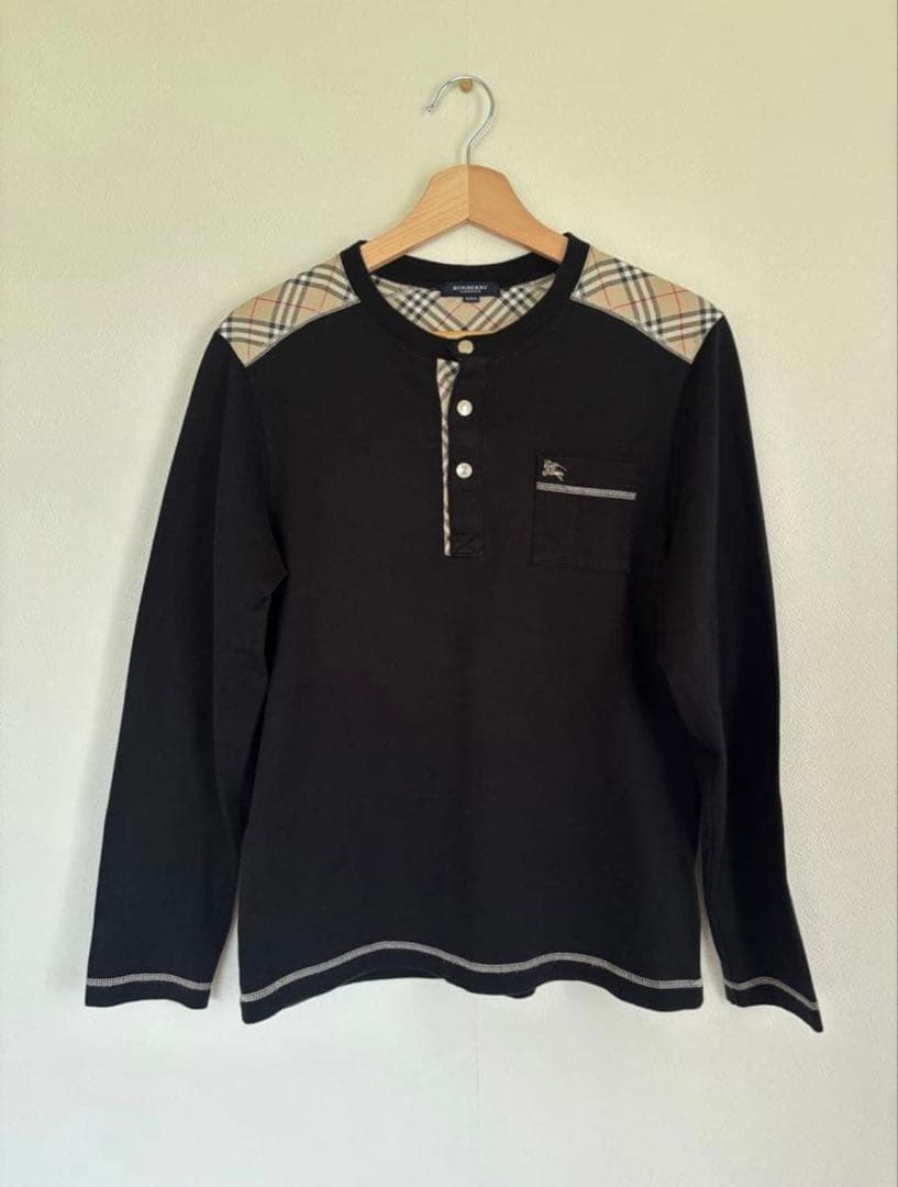 BURBERRY 長袖Tシャツ ブラック♡