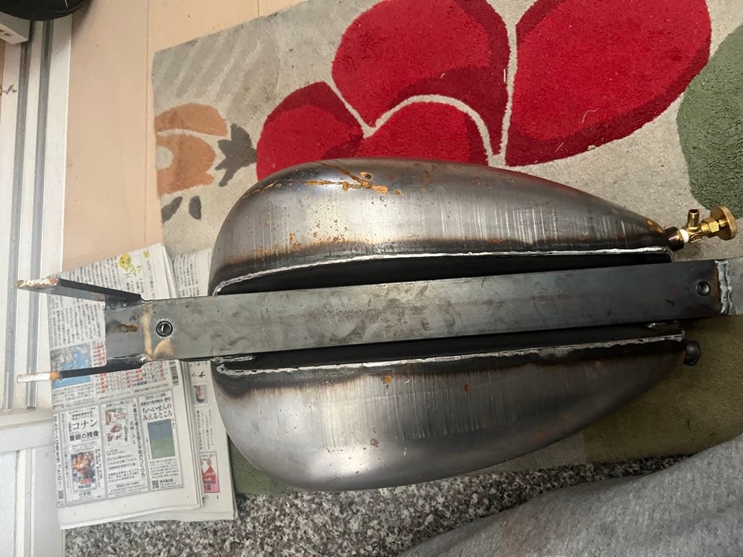 金属製燃料タンク ピーナッツタンク ST250 エストレア250 タンク内錆なし