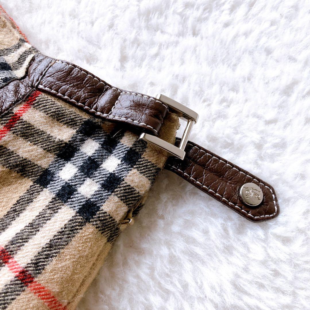 BURBERRY バーバリー プリーツ ミニ丈スカート ノバチェック柄 y2k