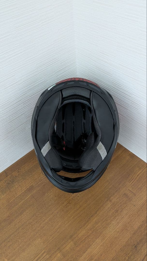 Kabuto フルフェイスヘルメット ブラックレッド