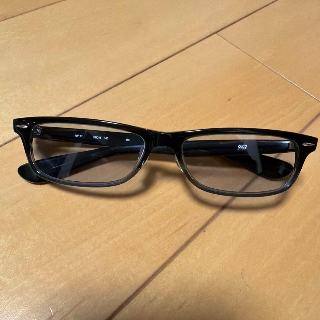 NP-61 ブラック サングラス ケース付き