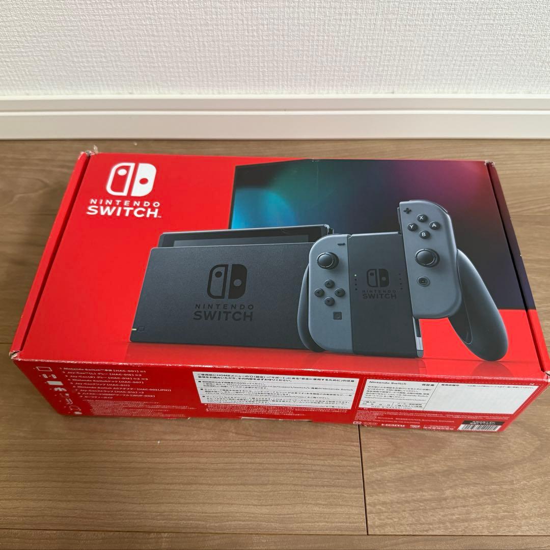 【新品】Nintendo Switch 本体 ※箱傷あり