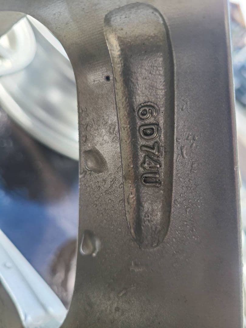 16インチ シルバー 5スポークホイールセット