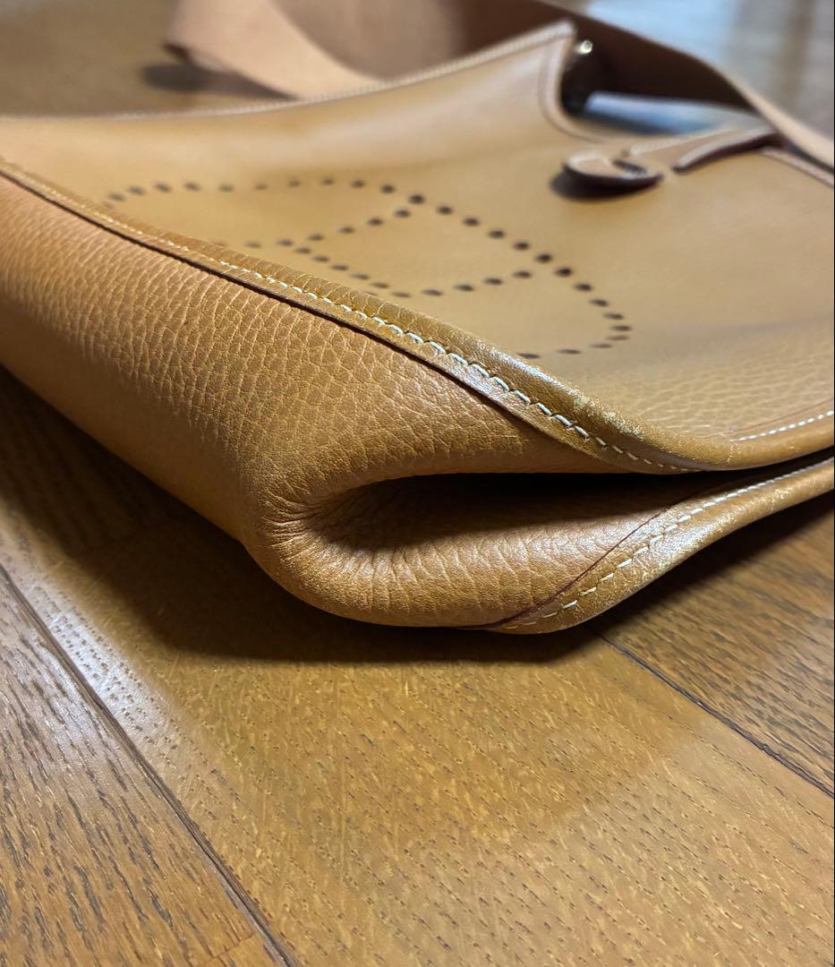 n*u様 エルメス エブリンⅠ GM ショルダーバッグ ブラウン ゴールド金具