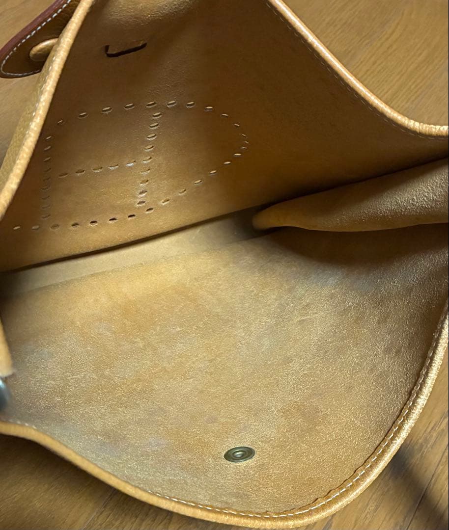 n*u様 エルメス エブリンⅠ GM ショルダーバッグ ブラウン ゴールド金具