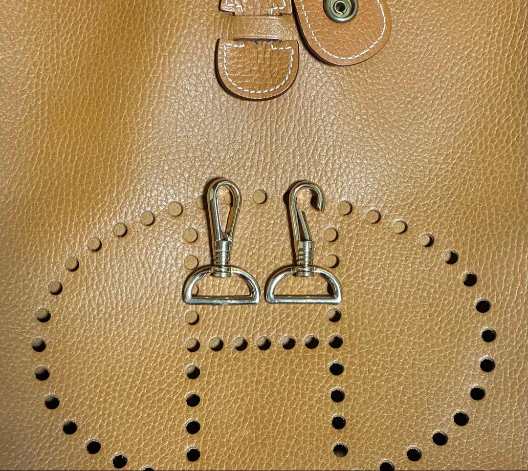 n*u様 エルメス エブリンⅠ GM ショルダーバッグ ブラウン ゴールド金具