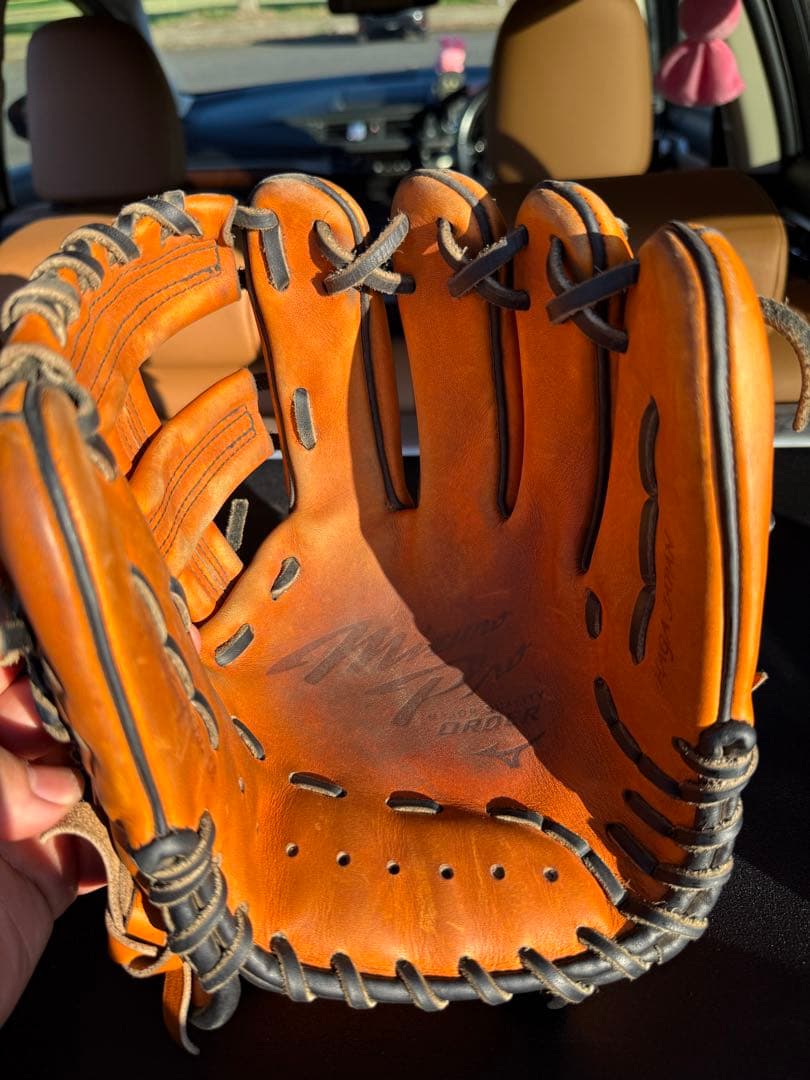 ミズノプロ　グローブ　軟式　内野用　オーダー