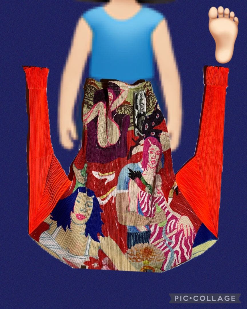 PLEATS PLEASE 変形パンツ ４ プリーツプリーズ イッセイミヤケ