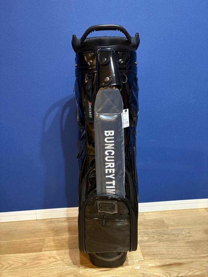 BUNCUREY バンクレイ　ブラック キャディバッグ　金子駆大