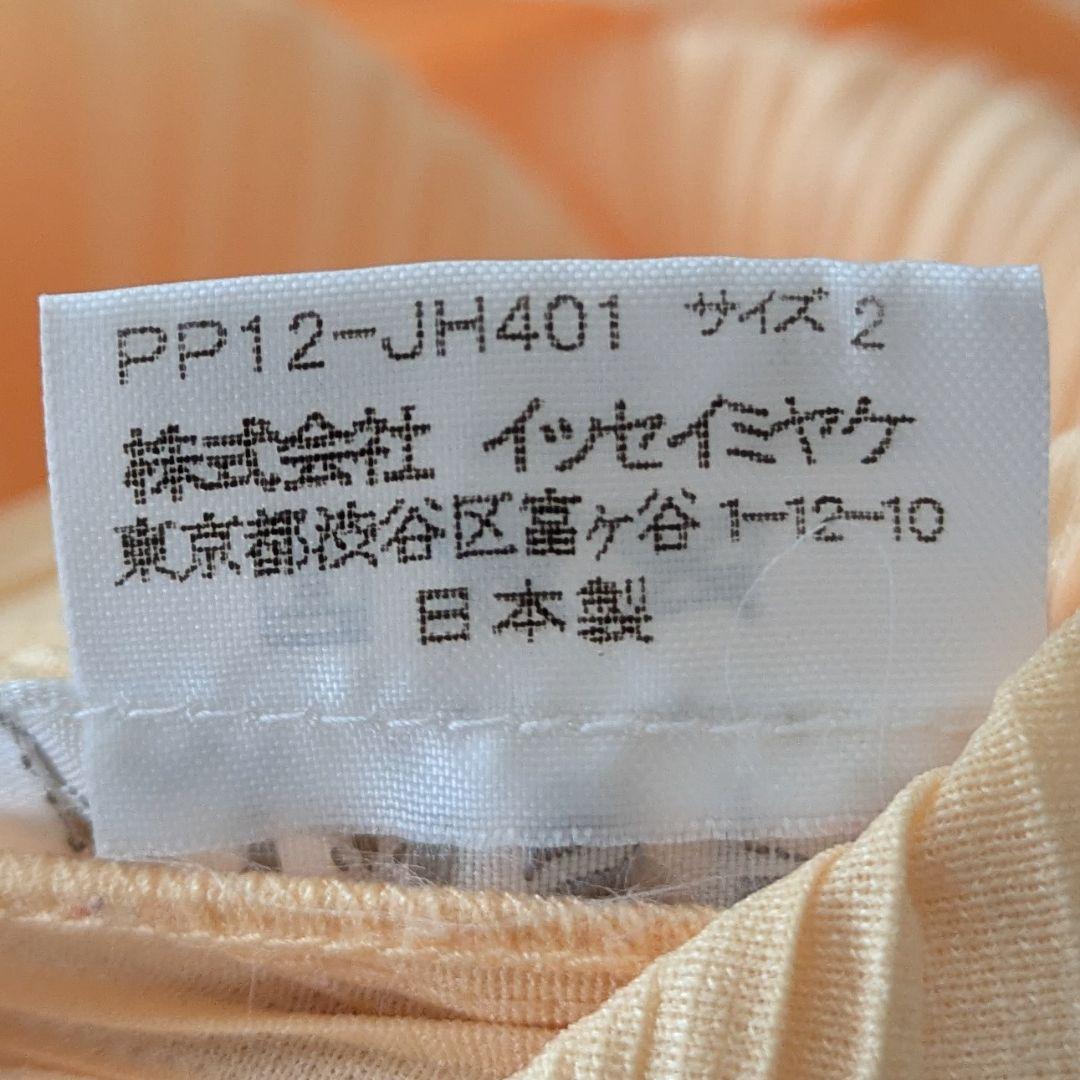 プリーツプリーズ　イッセイミヤケ　プリーツ　ロングワンピース　サイズ2