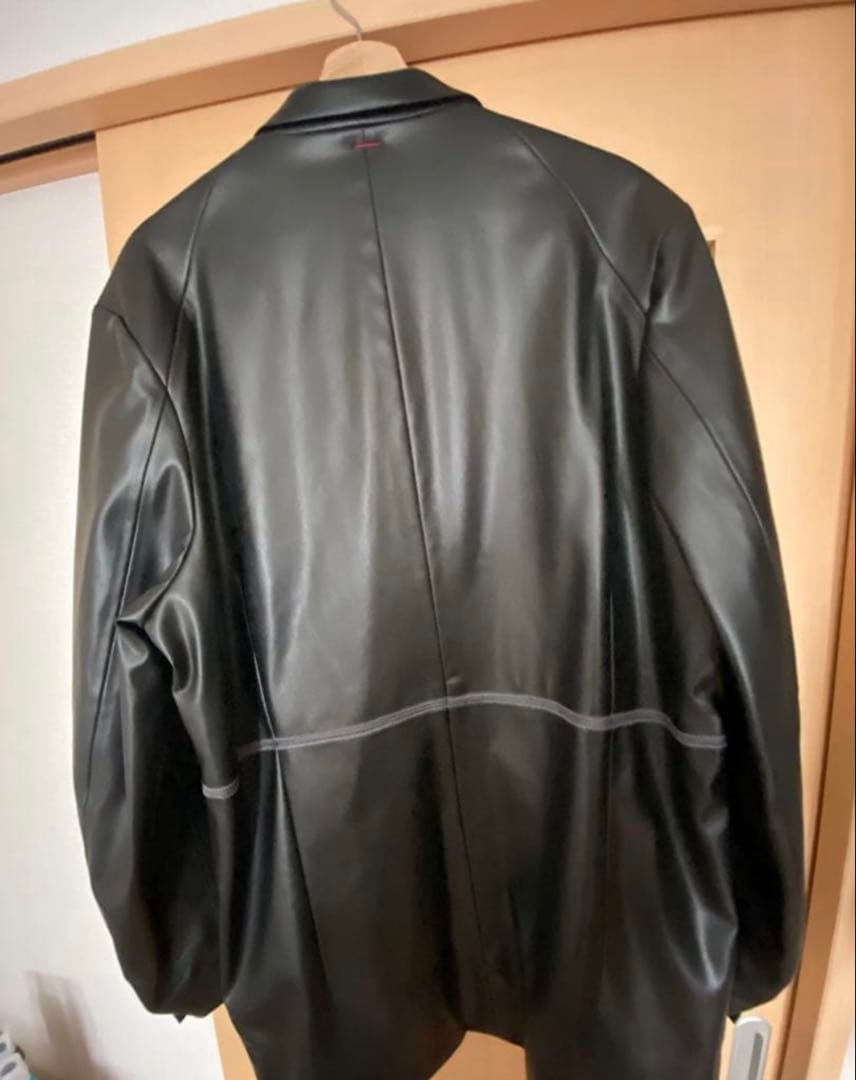 SHINYA KOZUKA PETER シンヤコヅカ フェイクレザージャケット