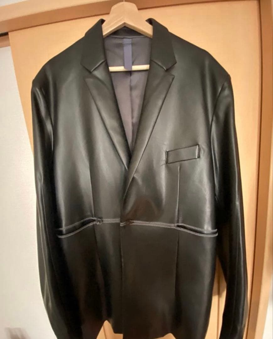 SHINYA KOZUKA PETER シンヤコヅカ フェイクレザージャケット