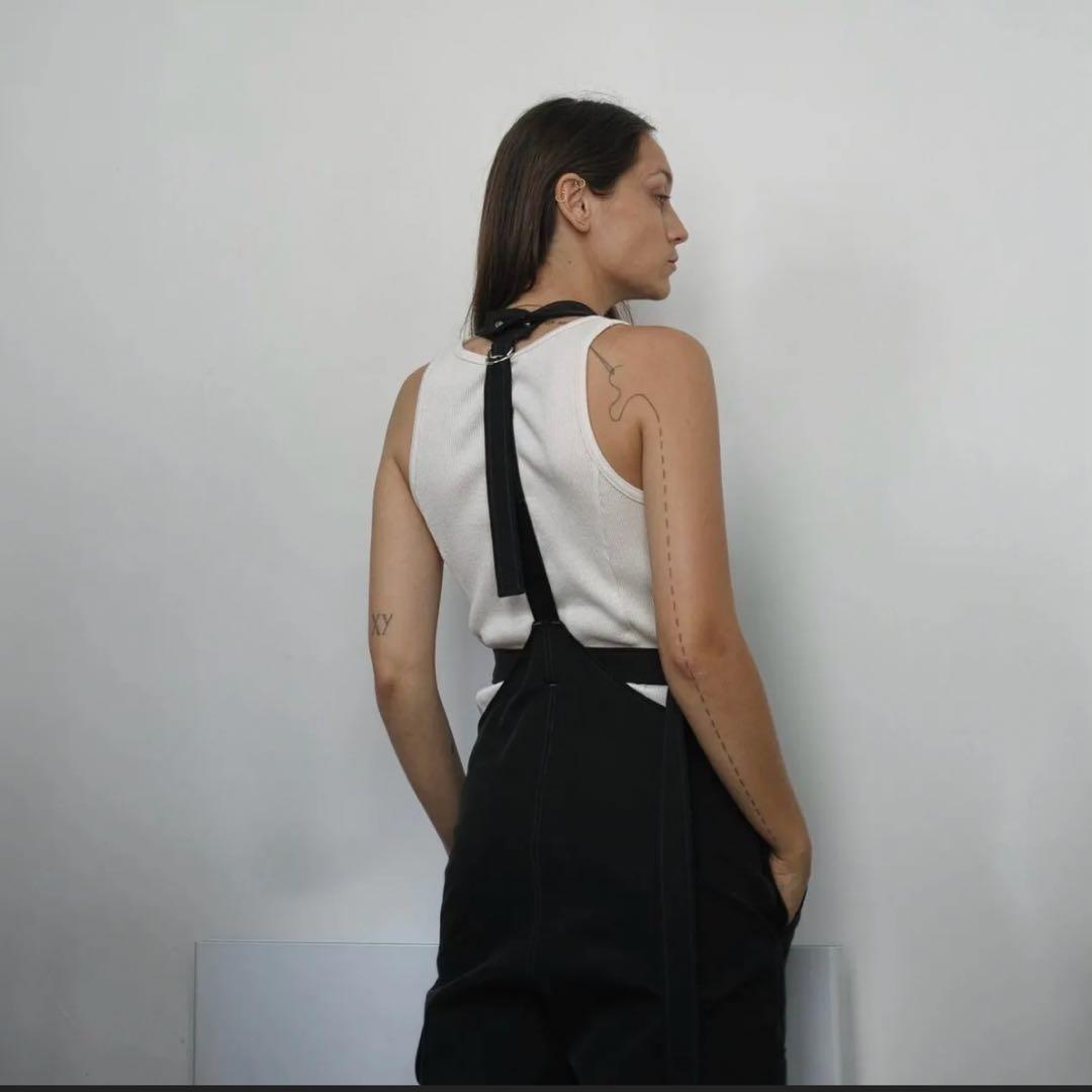 PHOTOCOPIEU フォトコピュー ブラックサロペット オールインワン 38