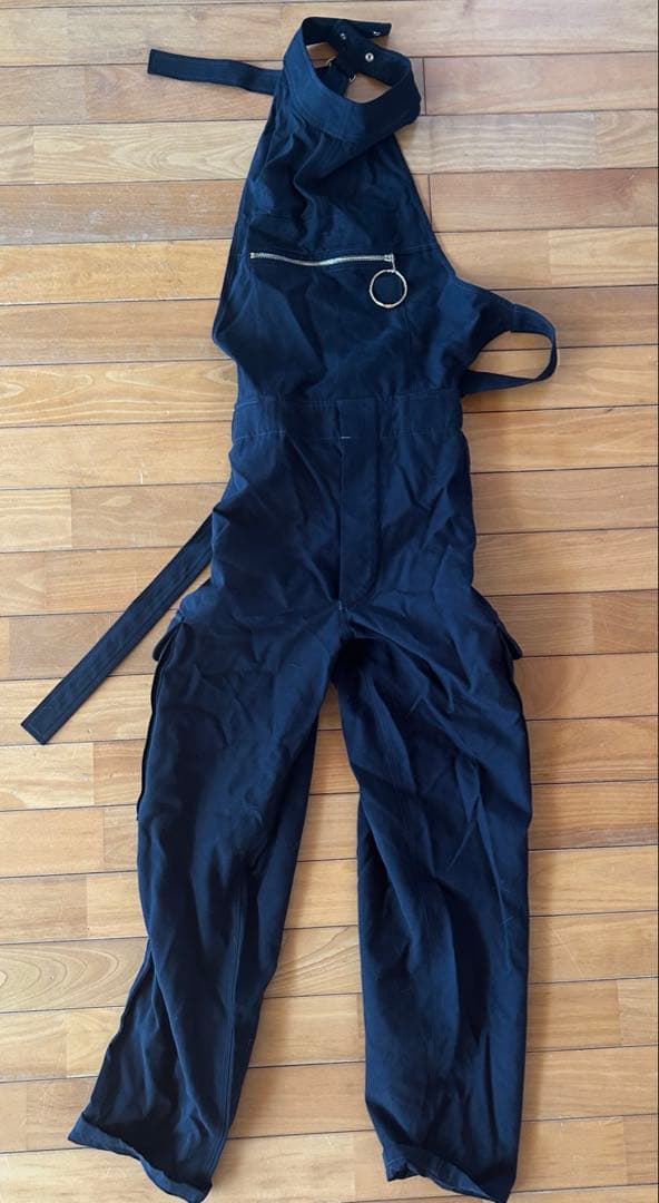 PHOTOCOPIEU フォトコピュー ブラックサロペット オールインワン 38