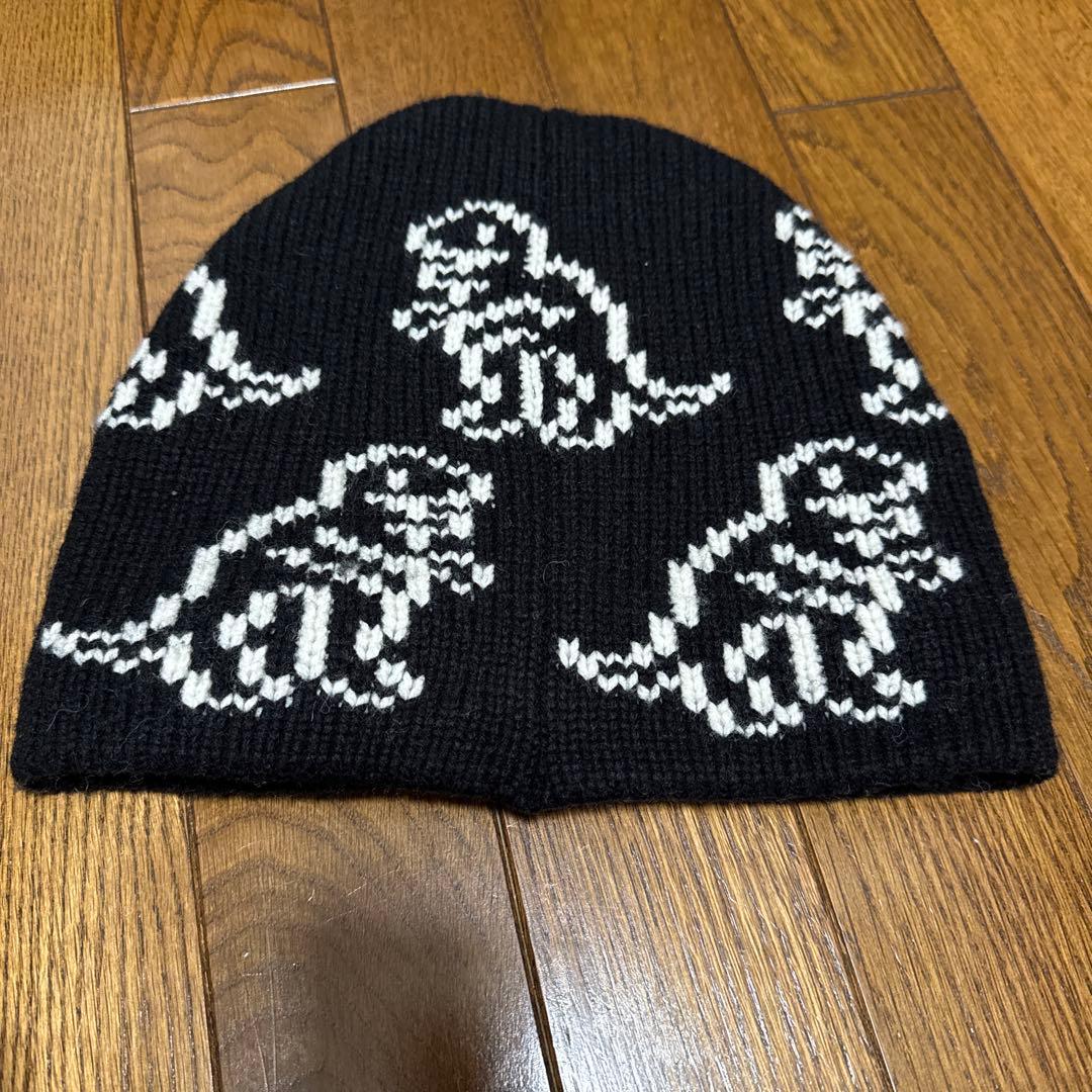 coach ニット帽 ビーニー 帽子 ニット レキシー 恐竜 ダイナソー