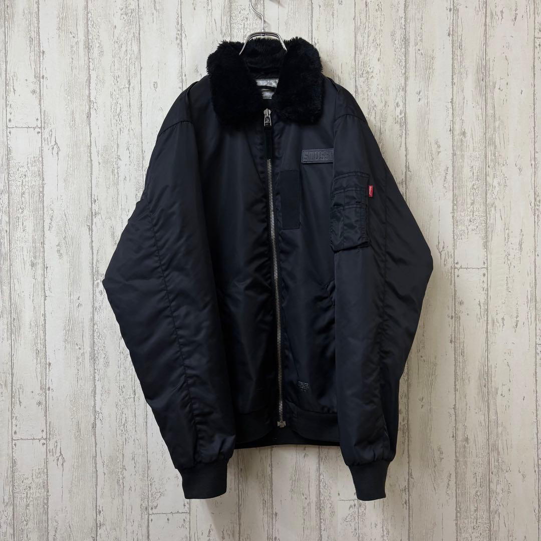 【激レア】STUSSY ステューシー　ミリタリージャケット　ブルゾン　完売モデル
