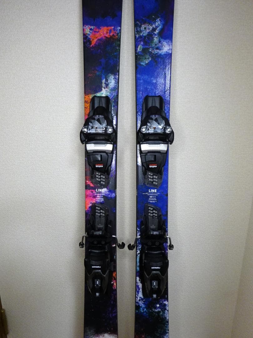 未使用 パウダーBCスキー LINE PANDORA 85 ビンディング付