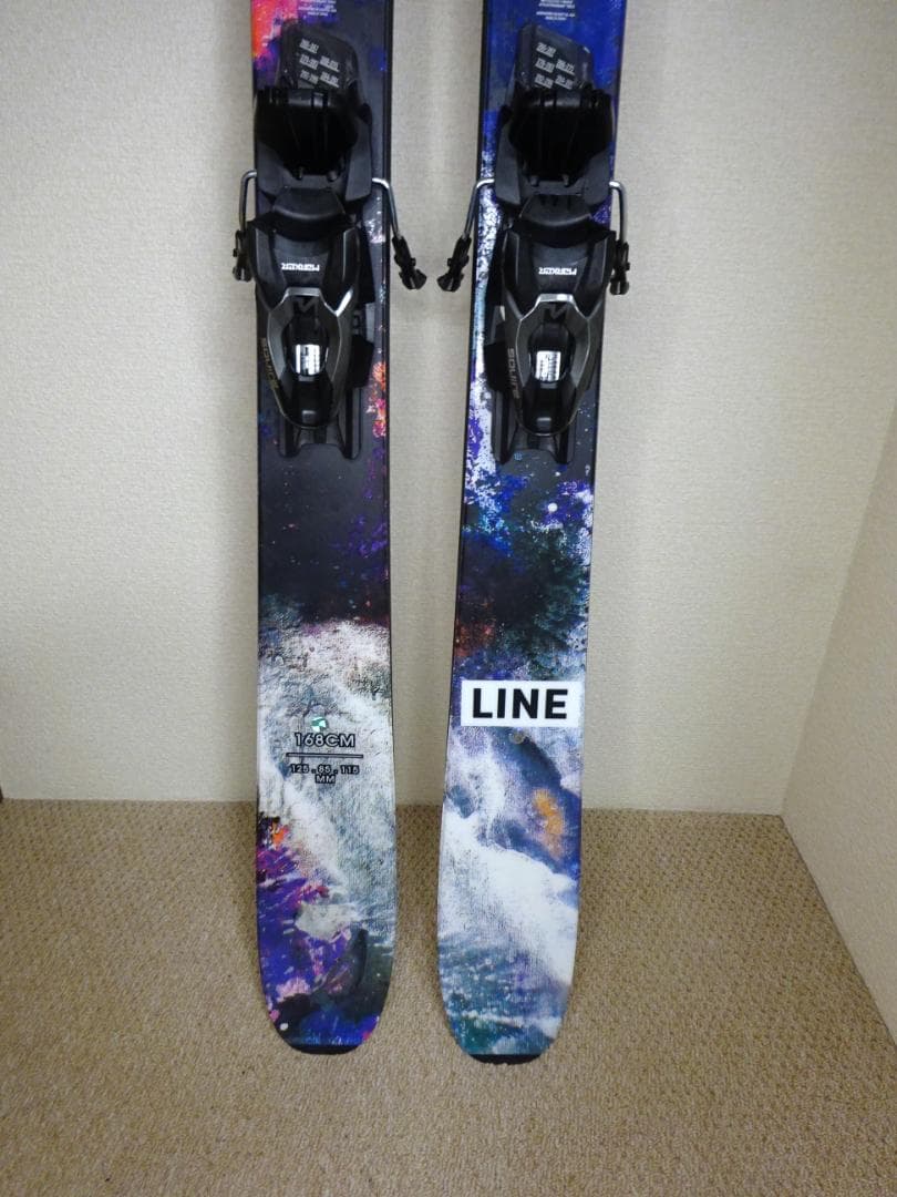 未使用 パウダーBCスキー LINE PANDORA 85 ビンディング付