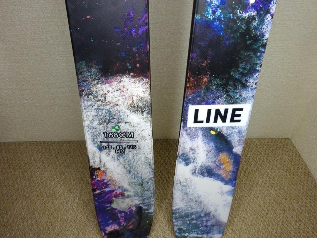 未使用 パウダーBCスキー LINE PANDORA 85 ビンディング付