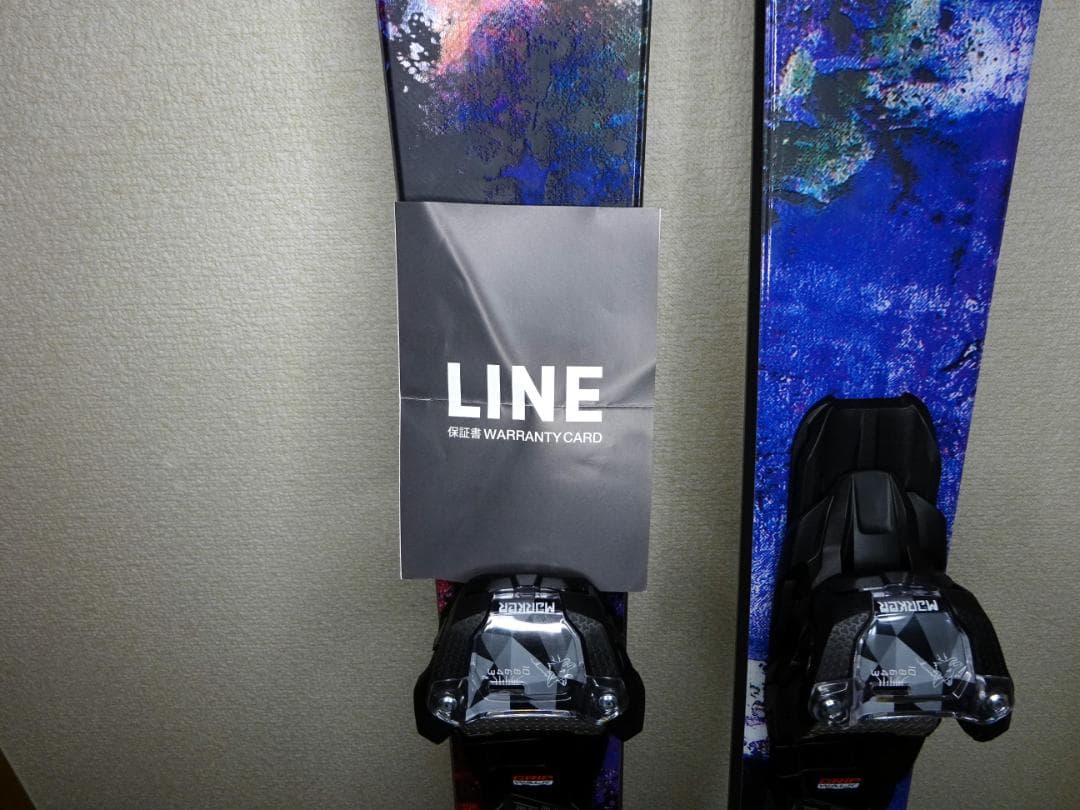 未使用 パウダーBCスキー LINE PANDORA 85 ビンディング付