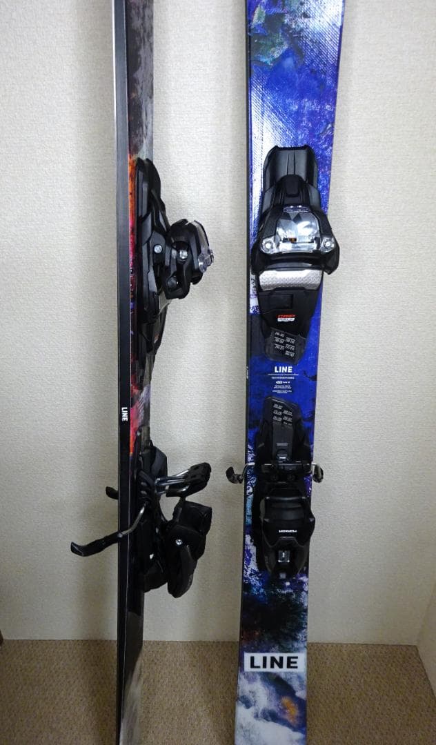 未使用 パウダーBCスキー LINE PANDORA 85 ビンディング付