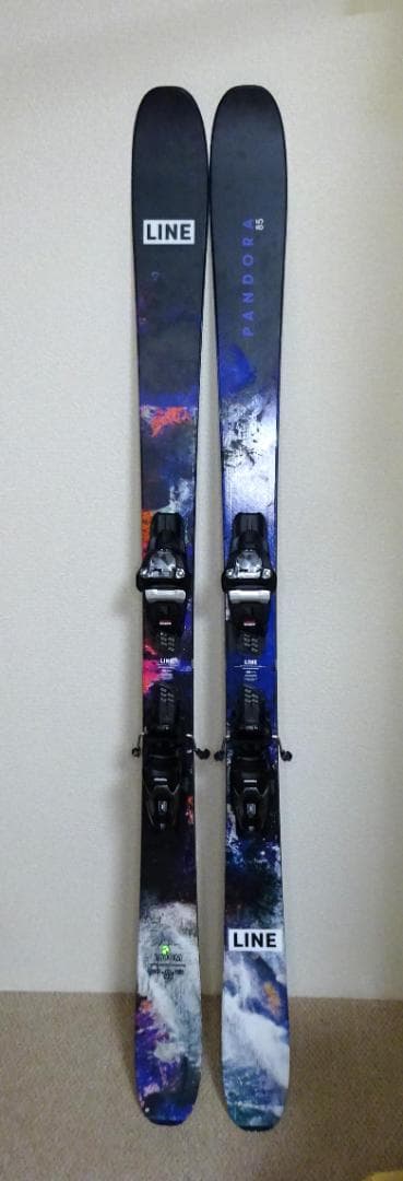 未使用 パウダーBCスキー LINE PANDORA 85 ビンディング付